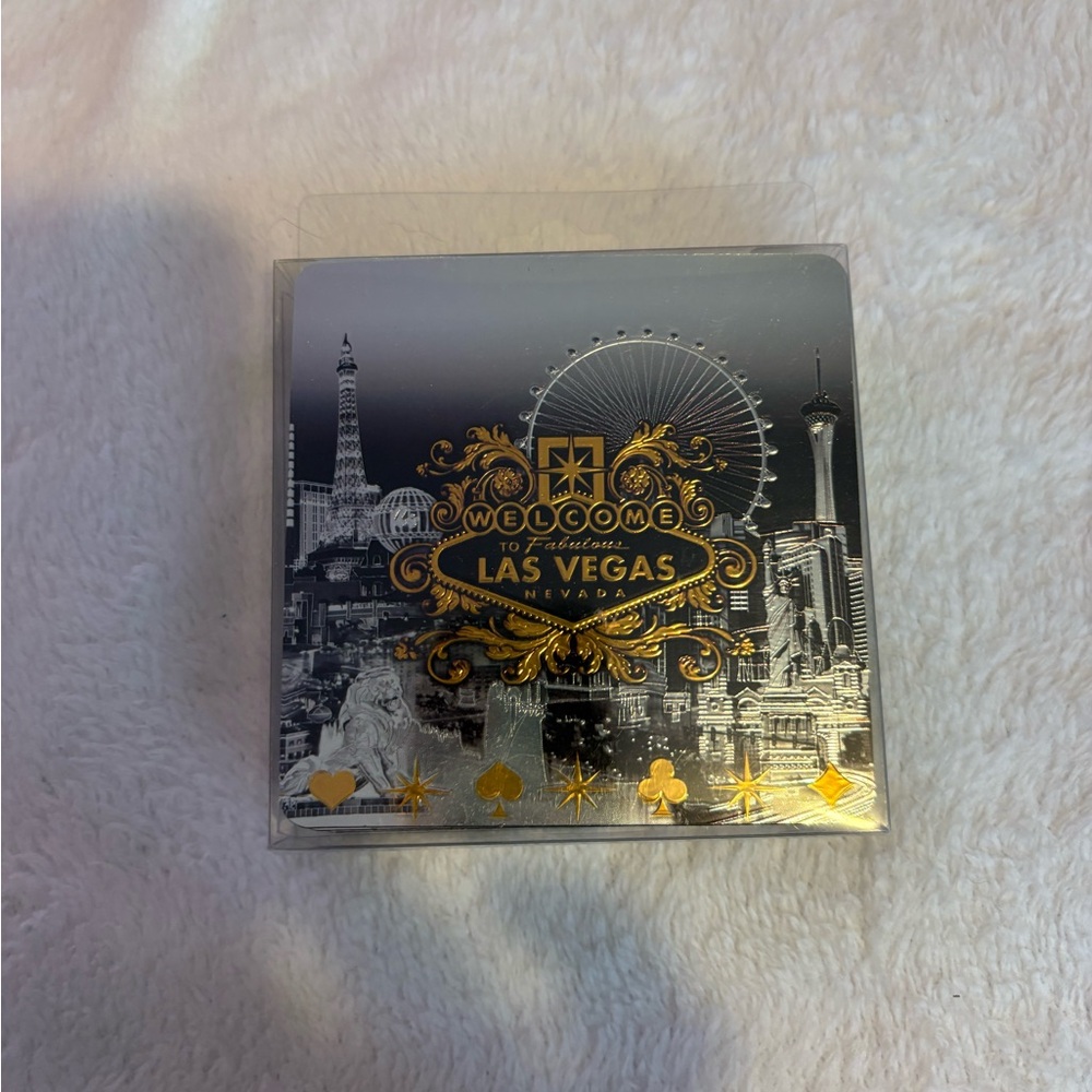 Las Vegas Souvenir 4 pc Coaster Set - Picture 2 of 4